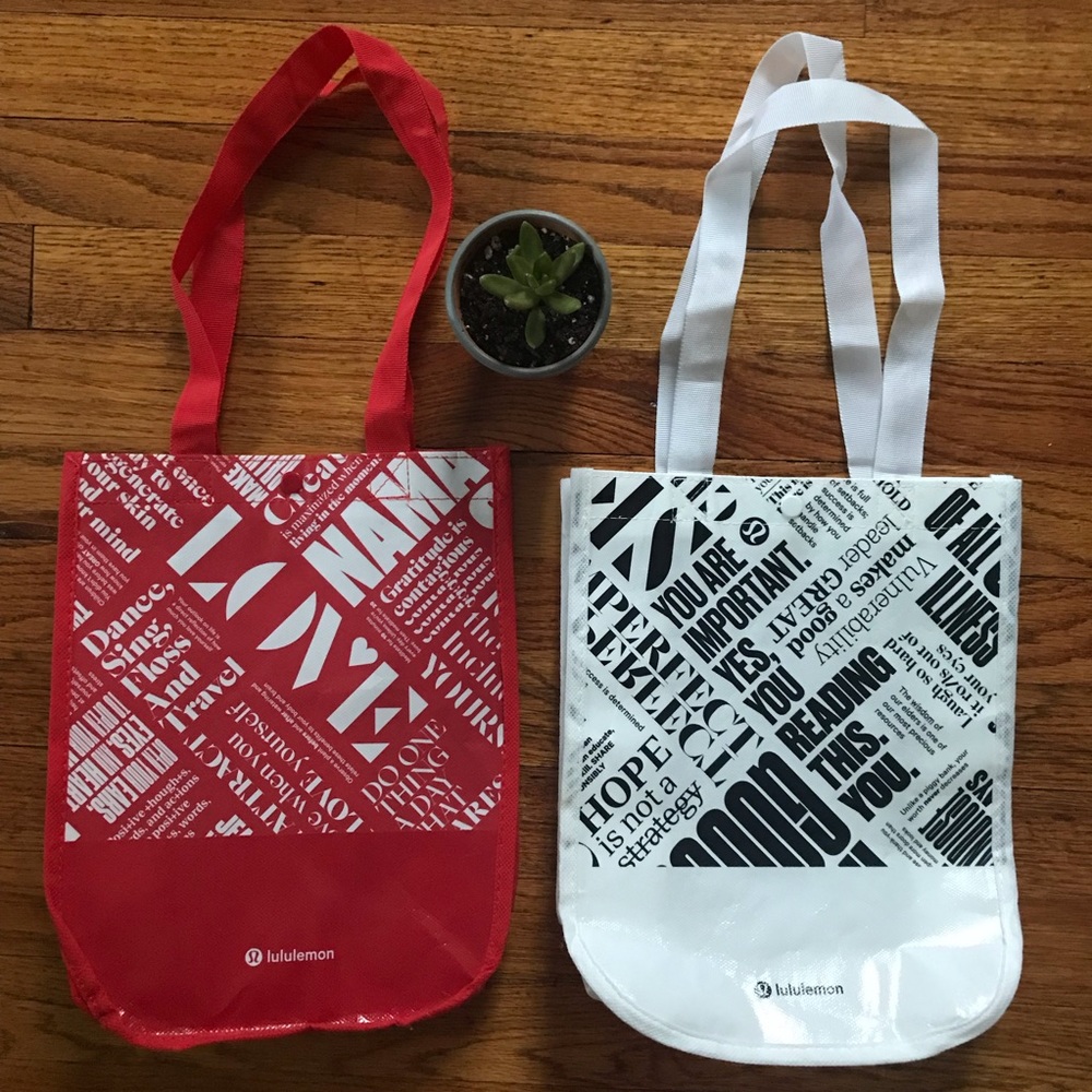 Set of TWO Lululemon Athletics bags